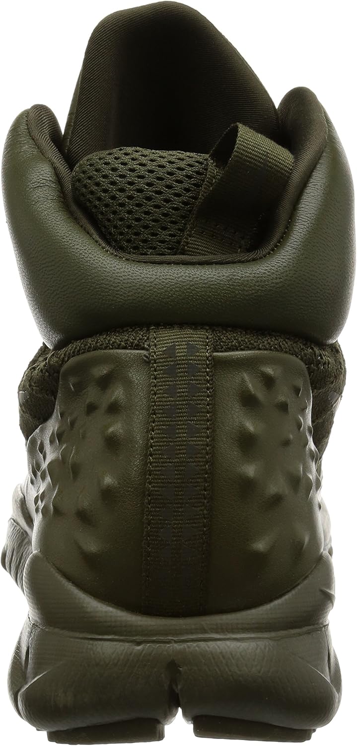 ботинки Nike Lupinek Flyknit Mens Hi Top 862505, Cargo Khaki/Sequoia — фото 3
