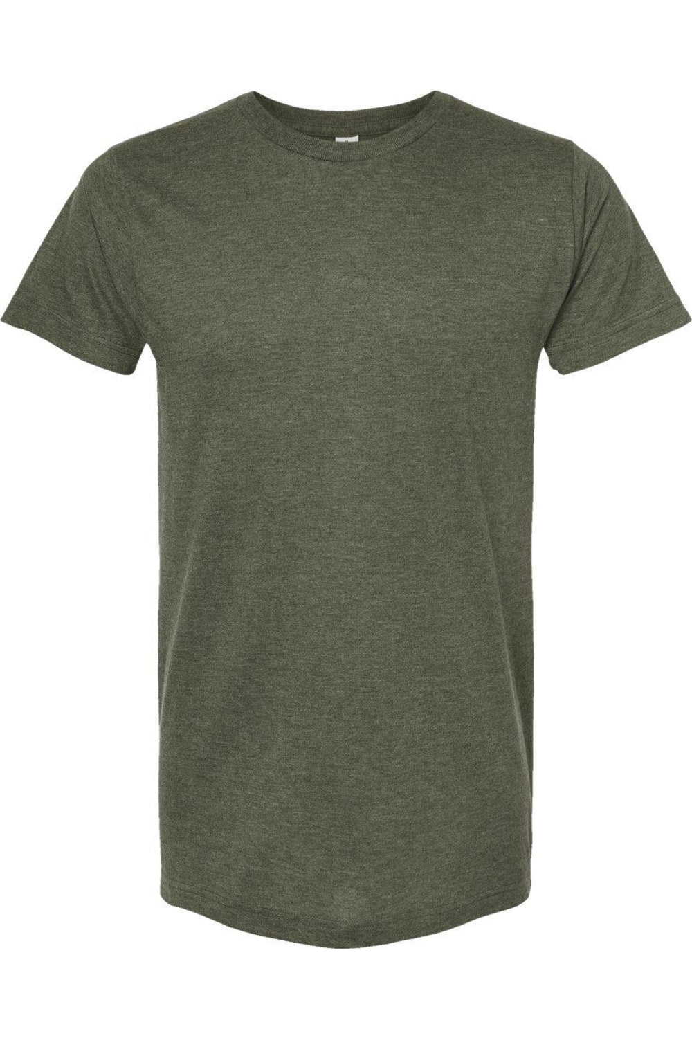 

Футболка унисекс из тонкого джерси Tultex, цвет heather military green