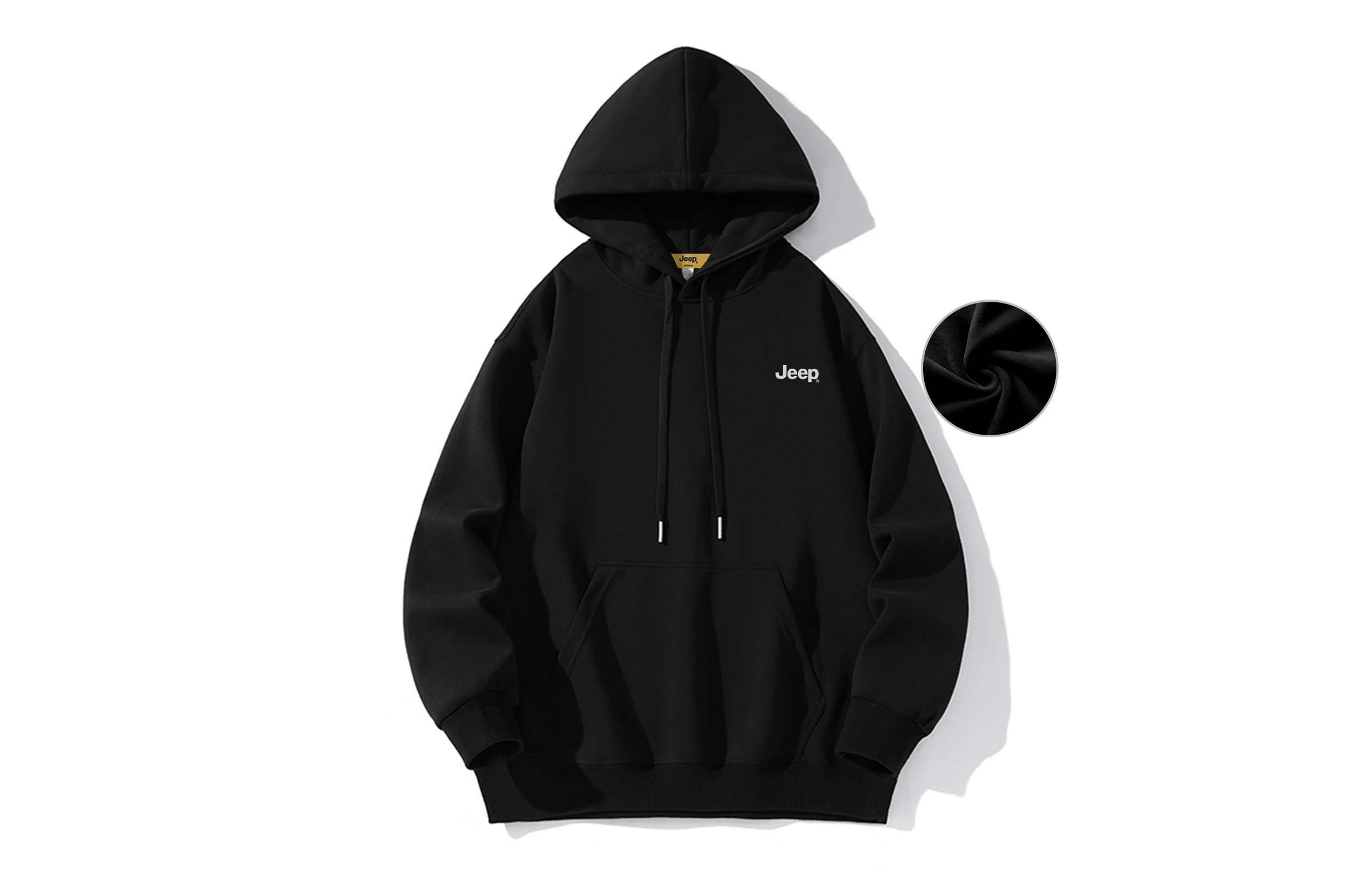

Свитшот Wrangler Leisure Series унисекс Jeep, Pure Black