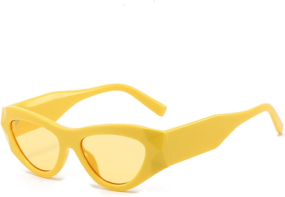 

Солнцезащитные очки «кошачий глаз» для женщин, градиентные, с защитой от УФ-излучения UV400, для мужчин, для занятий спортом на открытом воздухе, бега и езды на велосипеде generic, Yellow Yellow