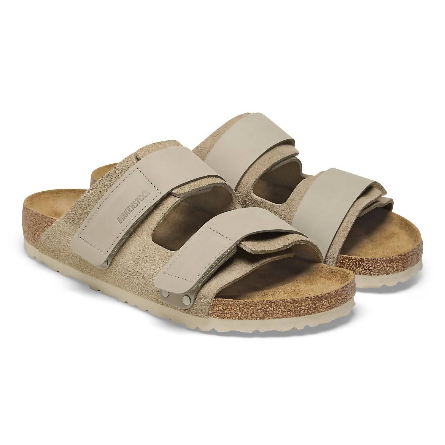 

Сандалии Uji Unisex из замши Taupe Birkenstock, цвет taupe suede