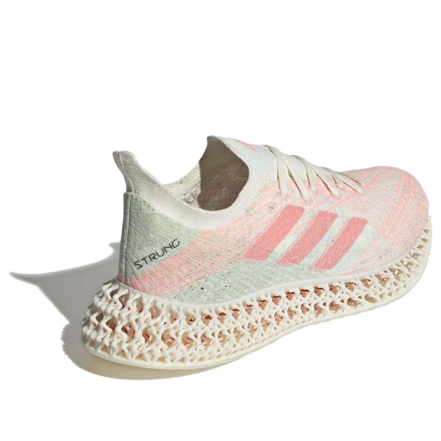 Кроссовки (WMNS) adidas 4DFWD X Strung 'White Pink', белый — фото 4