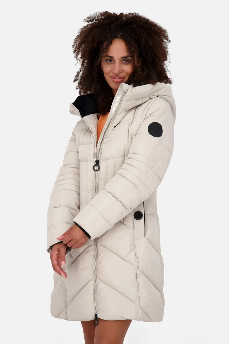 

Alife & Kickin зимняя куртка "PriskaAK A Puffer Parka женская стеганая куртка, зимняя куртка", цвет Pumice