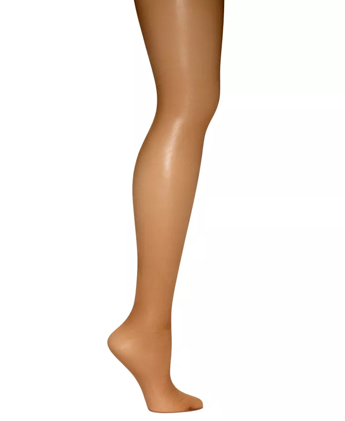 

Hanes Silk Reflections Колготки с контрольным верхом и прозрачным мыском ALLSTAR PRODUCTS GROUP, розовый