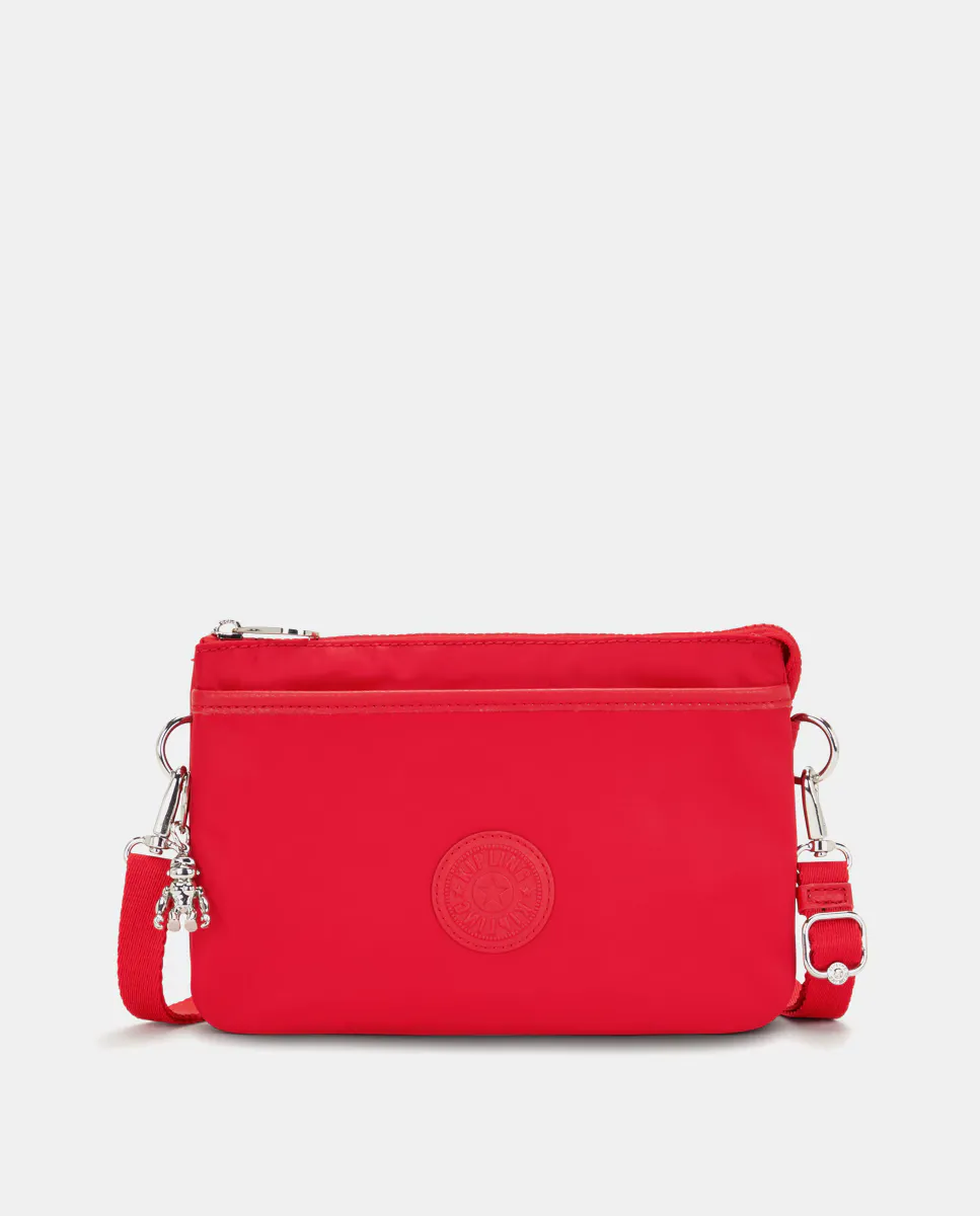 

Женская сумка через плечо кораллового цвета на молнии Kipling, коралловый
