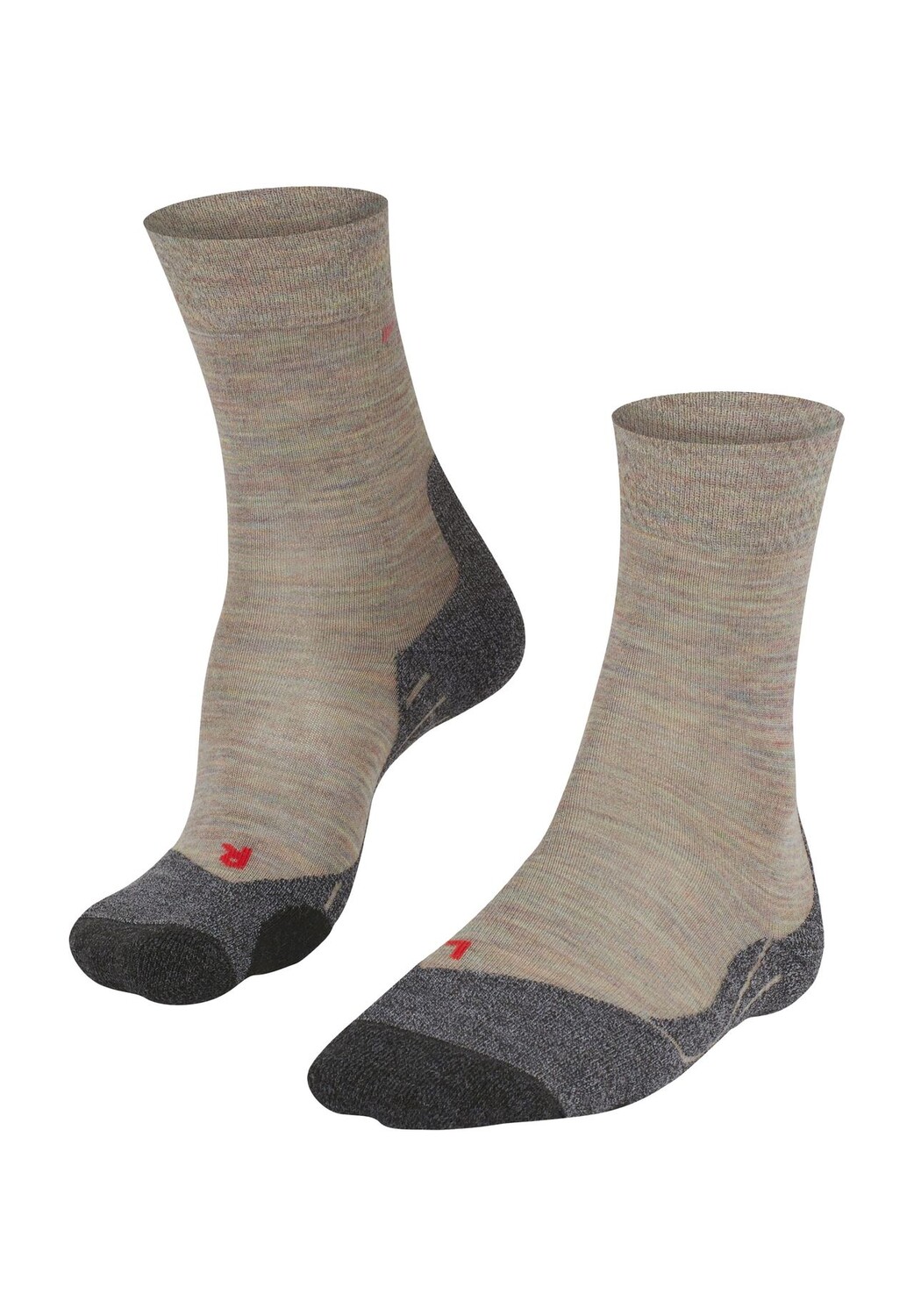 

Трекинговые носки TK2, из натуральной шерсти, женские FALKE, цвет Moon Mist
