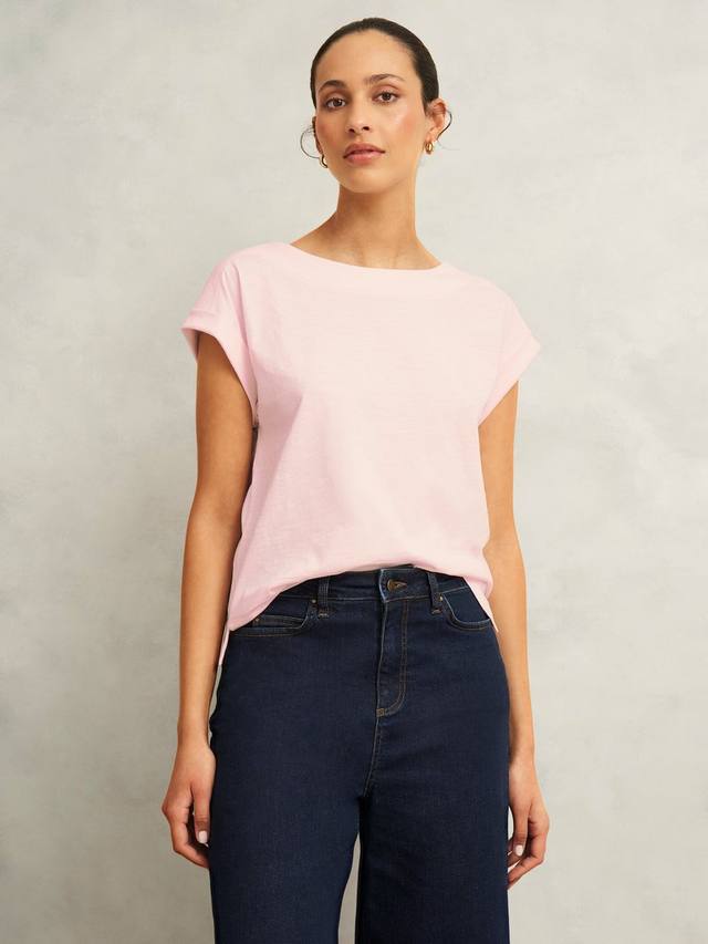 

Футболка alycia slub Hobbs, цвет Pale Pink