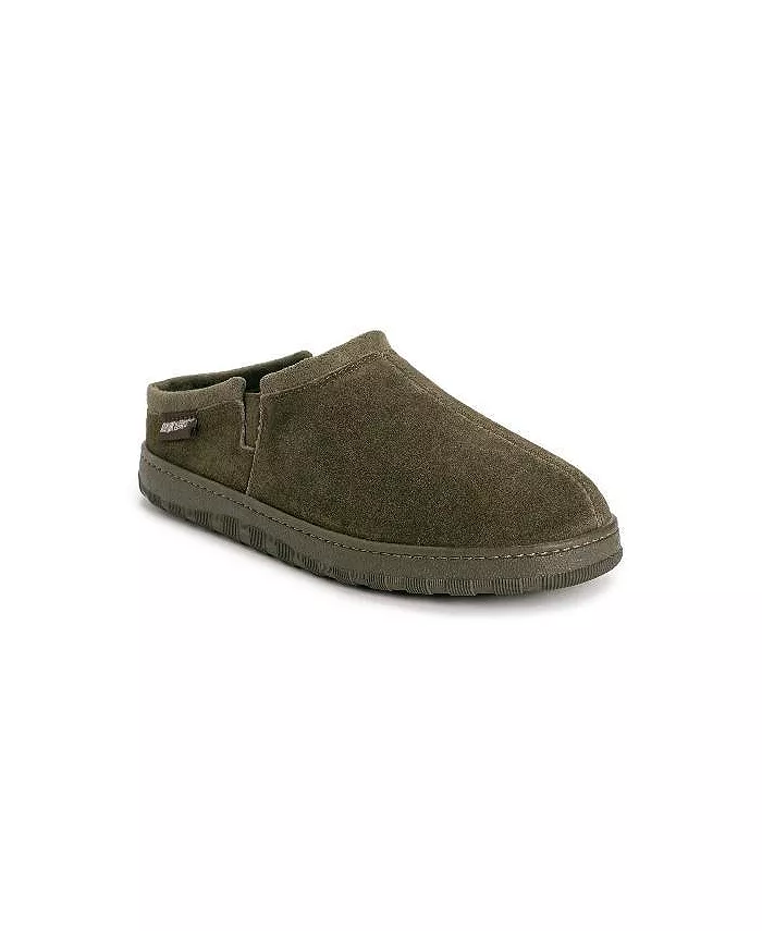 

Мужские стеганые клоги-тапочки Matt Printed из берберской замши MUK LUKS, зеленый