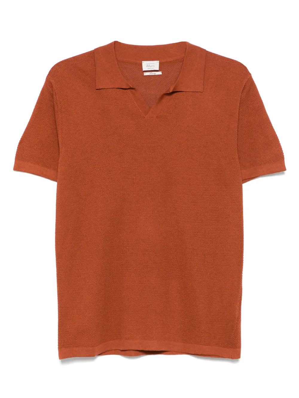 

Шелковая футболка Daniele Fiesoli, коричневый