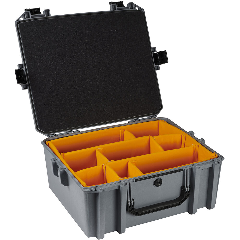 

Кейс Pelican Vault V600WD с мягкими разделителями (серый, 55,5 л)