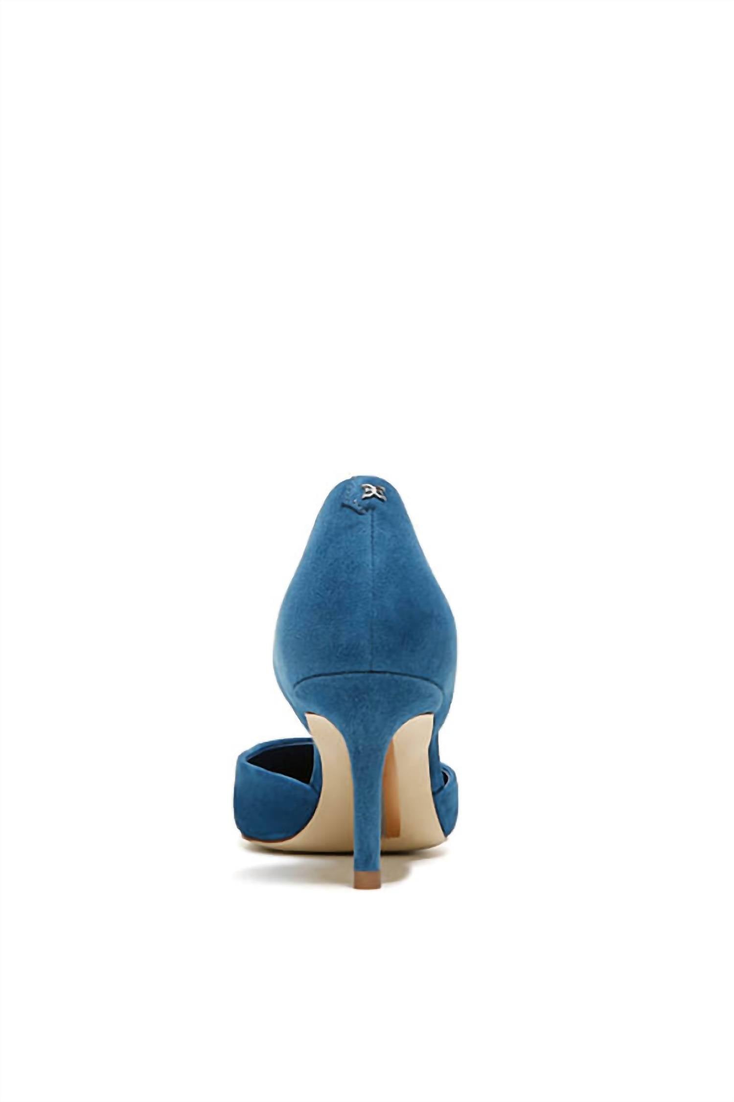Женские туфли-лодочки Viv с острым носом в сапфировом цвете Sam Edelman, Sapphire — фото 3