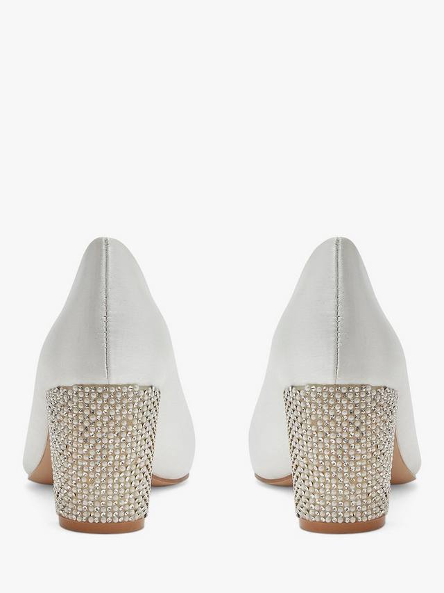Свадебные туфли-лодочки eloise sparkle Rainbow Club, цвет Ivory Satin — фото 3