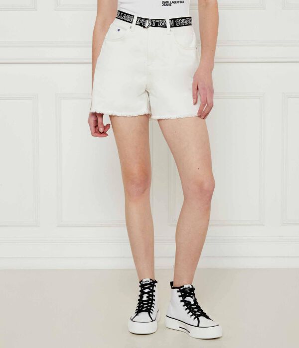 

Шорты Regular fit Karl Lagerfeld Jeans, белый