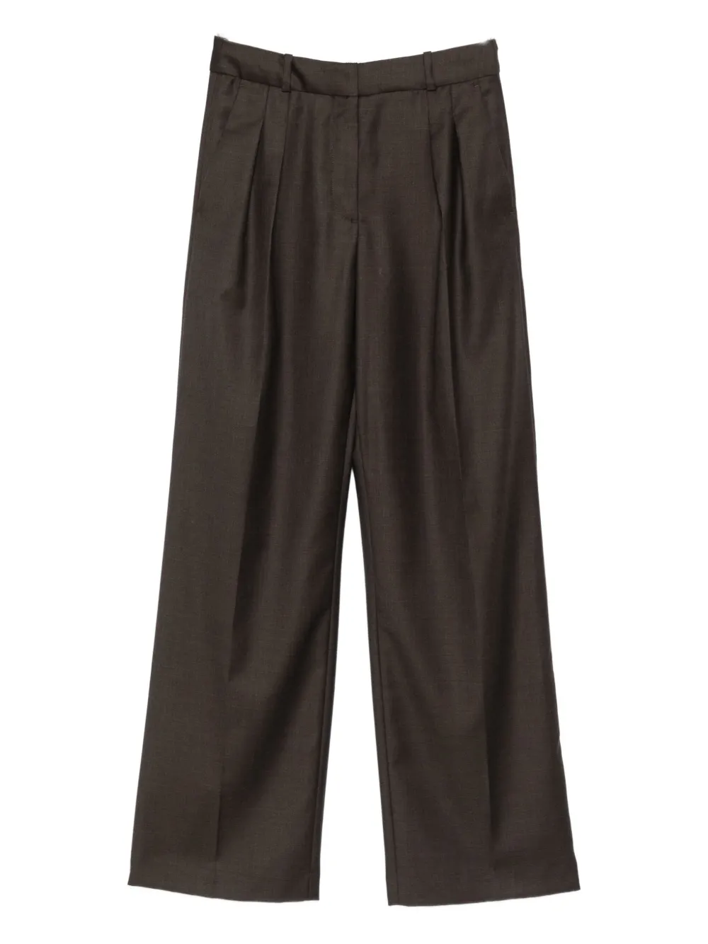 

Брюки со складками спереди LouLou de Saison, коричневый