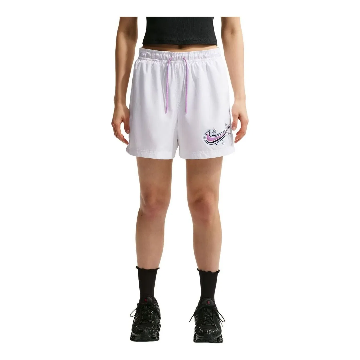 Шорты Nike NSW MR Essential Woven Short 'White' IR4759-100, белый