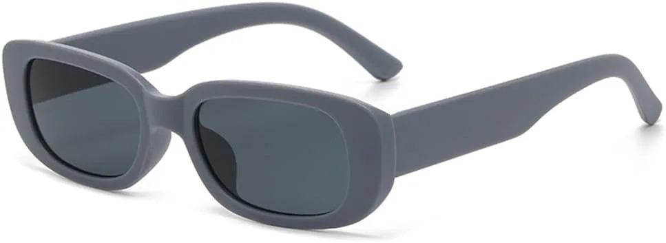 

Солнцезащитные очки UV400 - маленькая оправа в стиле панк, разноцветные, для женщин и мужчин, для бега и занятий спортом на открытом воздухе generic, Matte Grey