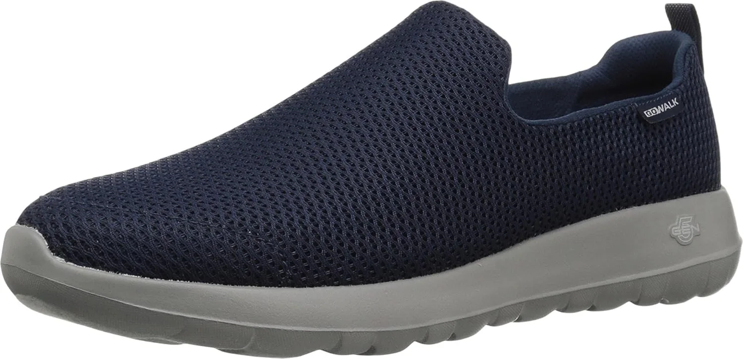 Мужские слипоны Skechers Go Walk Max-privy-54626, темно-синий/серый