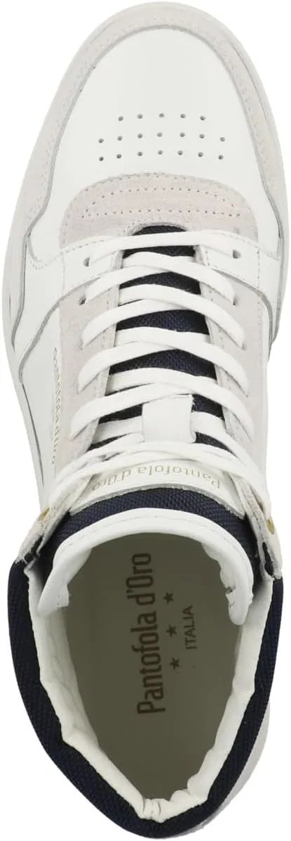 Мужские кроссовки Pantofola d'Oro Low Sirolo Mid PANTOFOLA D'ORO 1886, White — фото 2