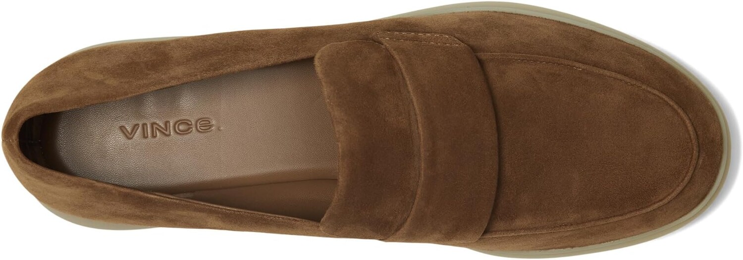 Туфли на плоской подошве Vince Big Sur Slip-ons, цвет Elm Wood Brown Suede — фото 2