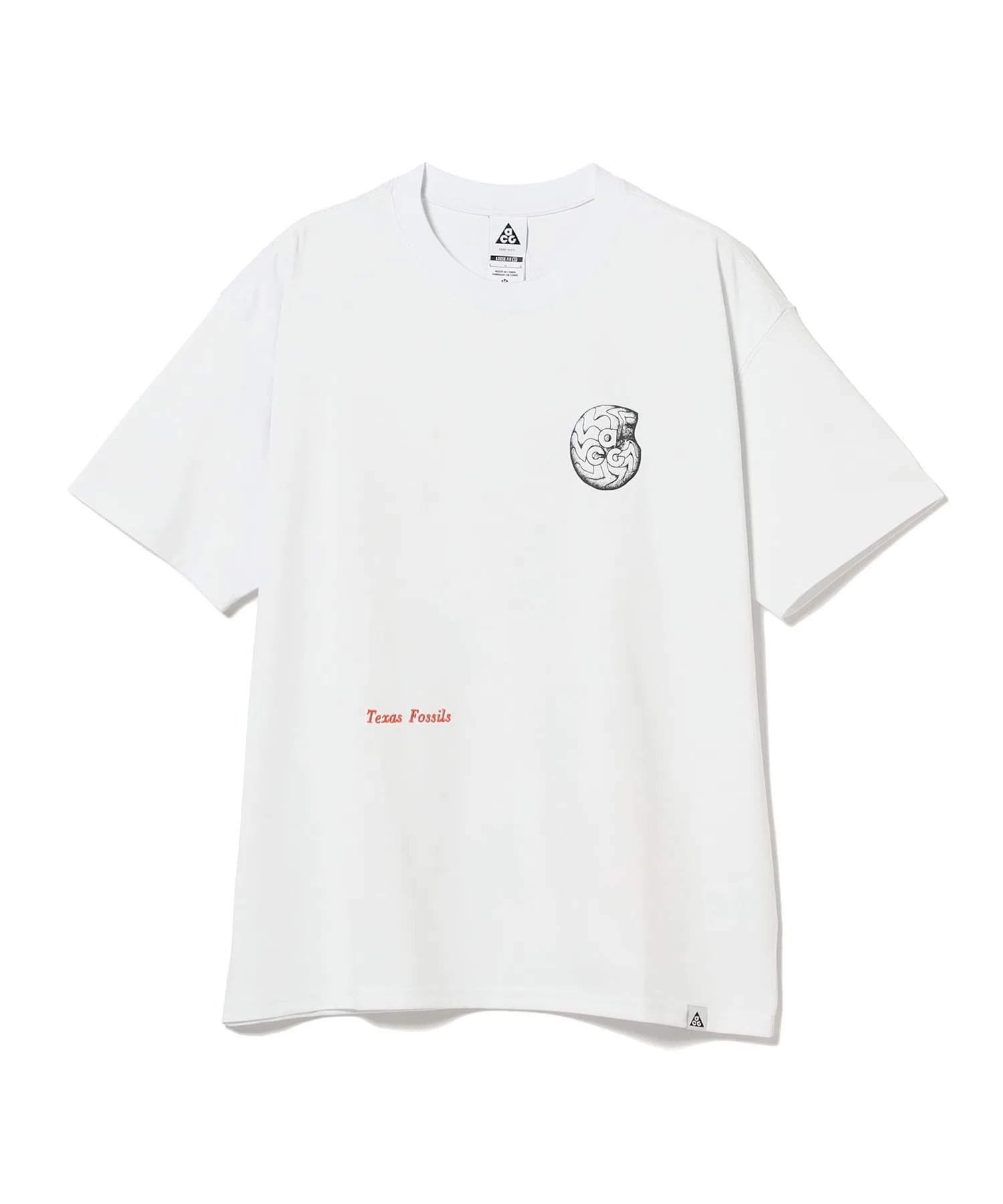 Мужская футболка NIKE ACG FOSSILS TEE с принтом — фото 2