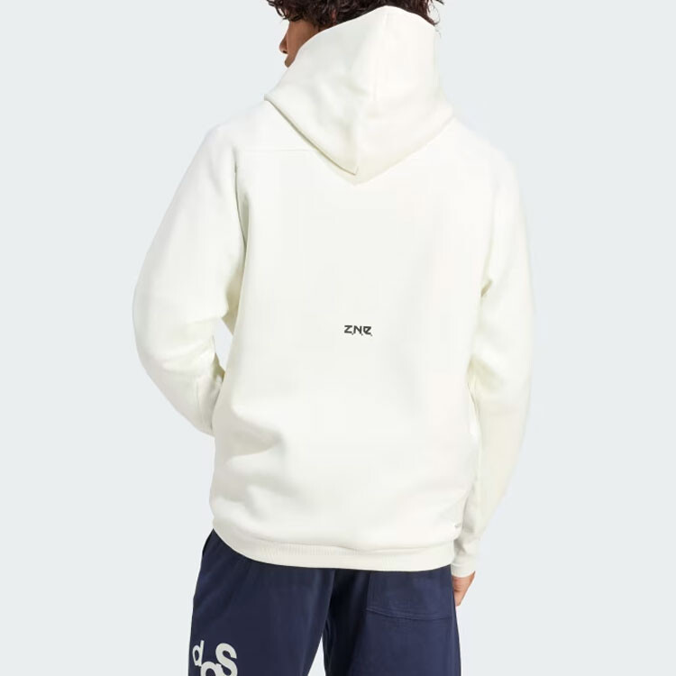 Куртка ZNE мужская, цвет белый Adidas, кремовый — фото 3