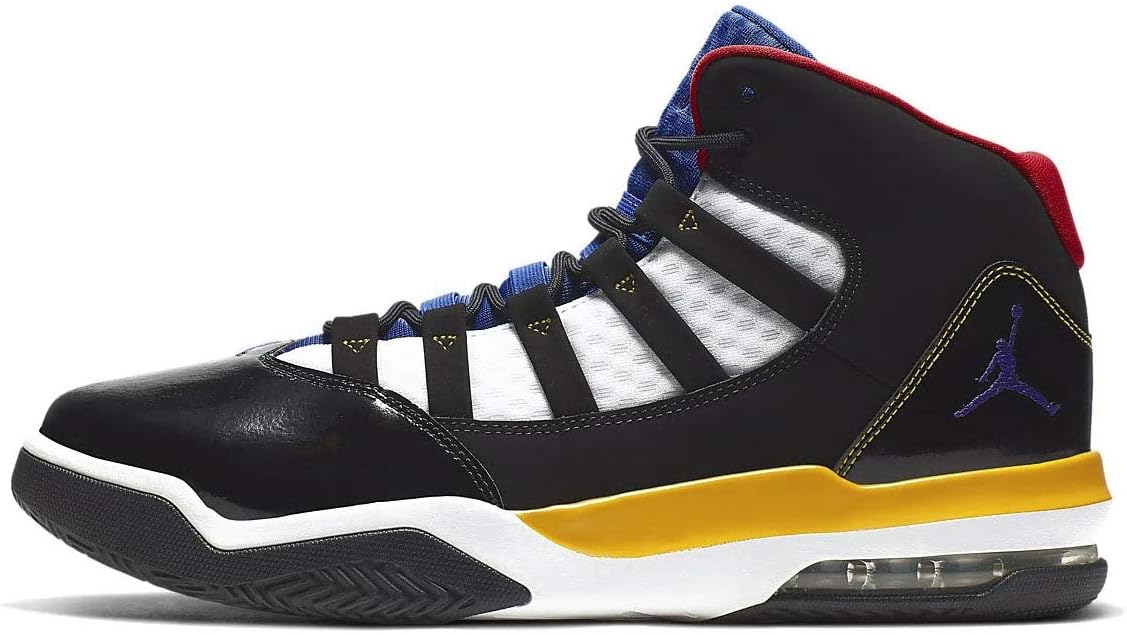 

Nike Jordan Mens Max Aura Cq9451, Black/Court Purple-White-Rush Blue