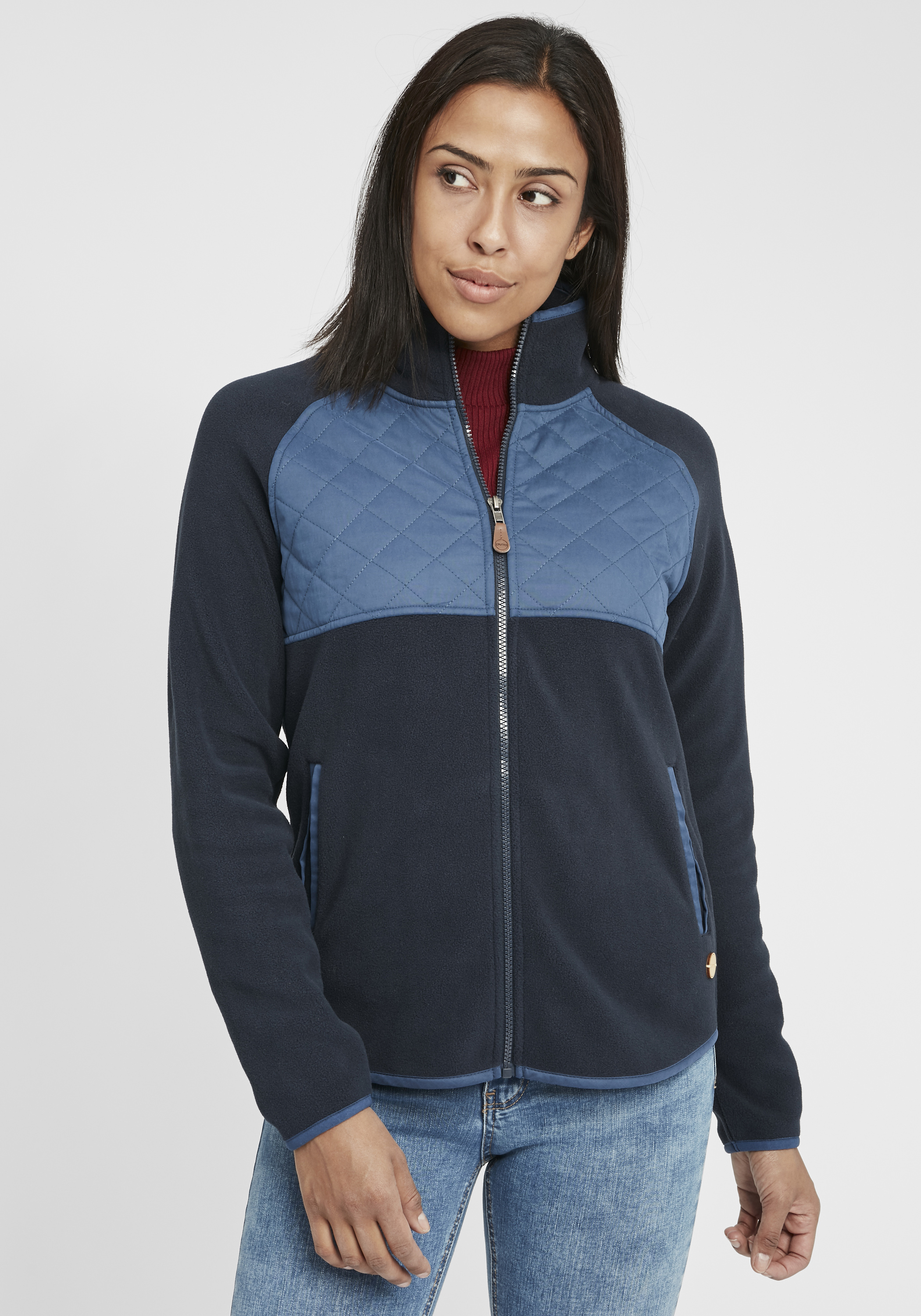 

Куртка Oxmo Kapuzensweatjacke, синий