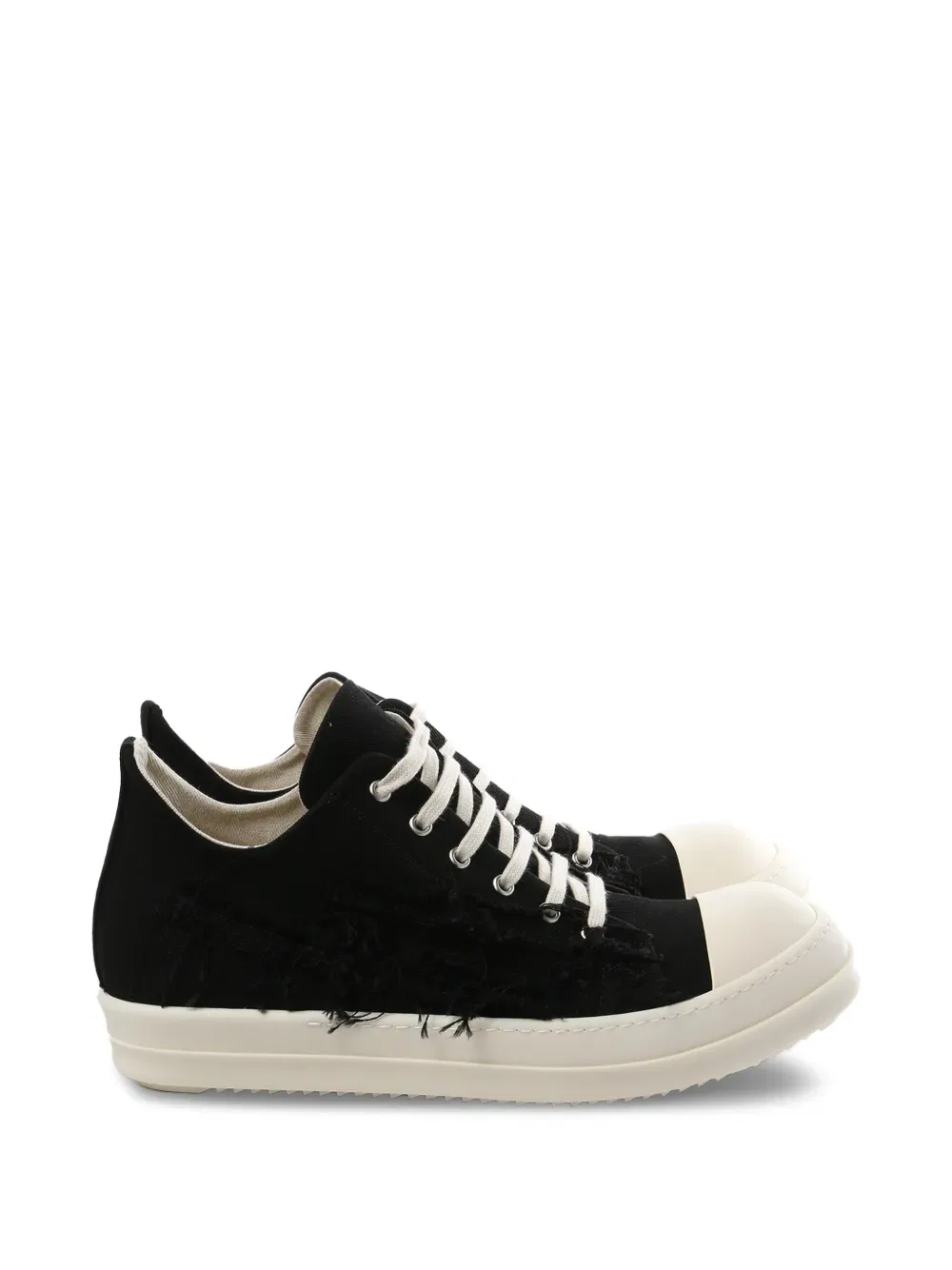 Кроссовки на шнуровке с эффектом потертости Rick Owens Drkshdw, черный