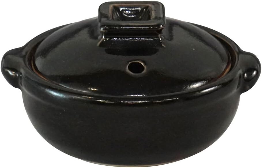 

Глиняная кастрюля Maruyoshi Pottery, черный, № 3, Black (Black 19-3911Tcx)