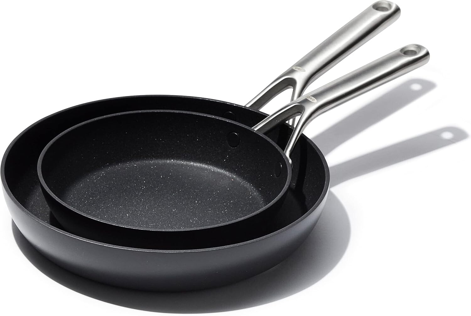 

Набор сковородок OXO Professional 8 и 10 дюймов, Black