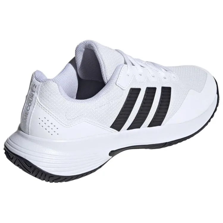 Adidas Кроссовки теннисные GAMECOURT 2 Low top мужские белые — фото 4