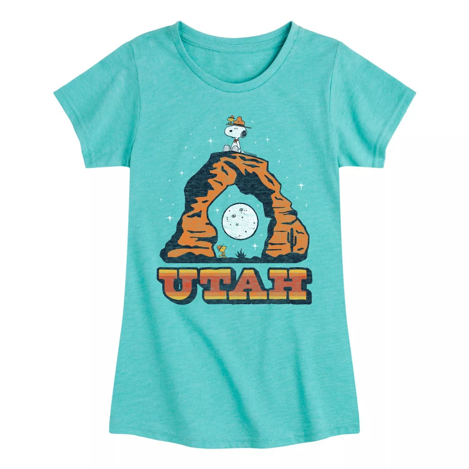 

Футболка с графическим рисунком Peanuts Utah Arch для девочек 7–16 лет Licensed Character