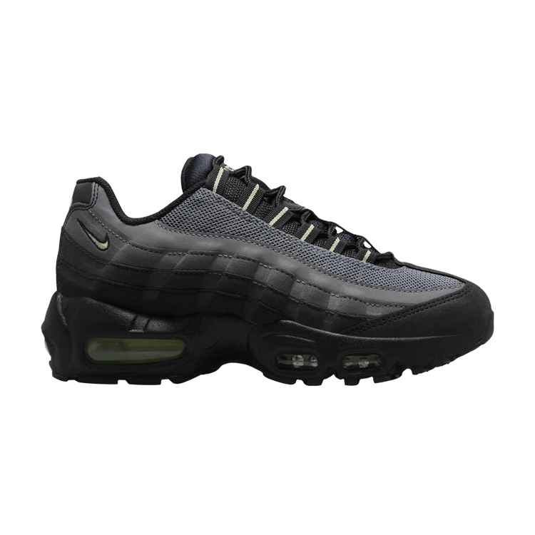 

Кроссовки Nike Air Max 95 GS 'Black Vapour Green', черный