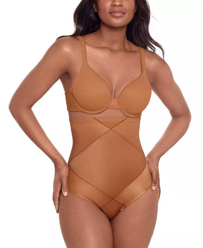 

Трусы-брифы Instant Tummy Tuck Extra Firm с высокой талией 2415 Miraclesuit, коричневый