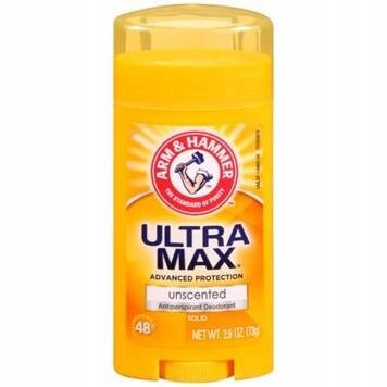 

A&H, Дезодорант Ultra Max без отдушек, 73 г Arm&Hammer