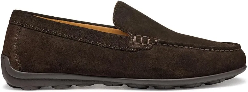 Мужские туфли Geox U Spherica Ec16 AMoccasin, Dark Brown — фото 4