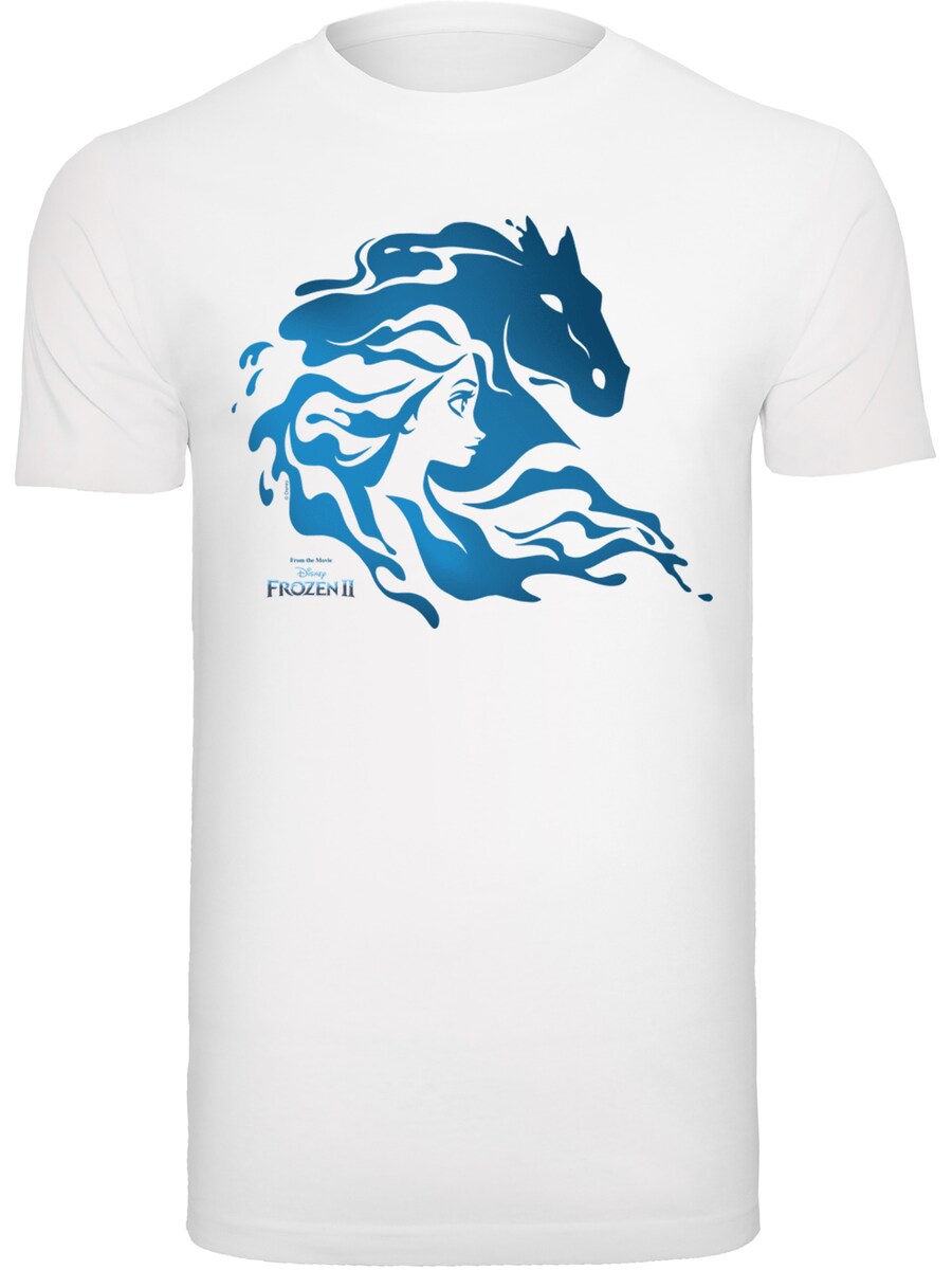 

Рубашка F4NT4STIC Disney Frozen 2 - Nokk Silhouette, белый