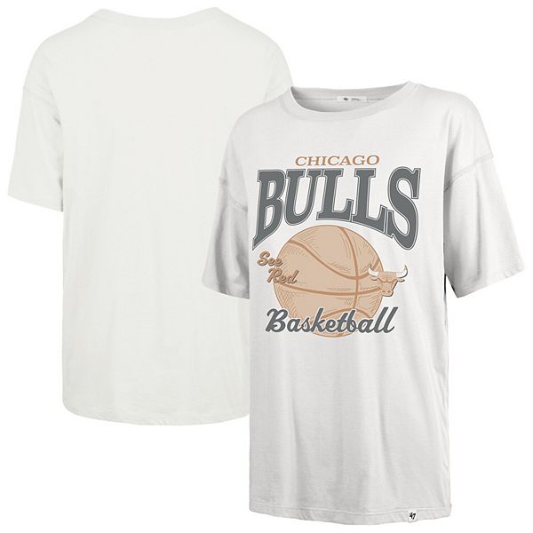 

Женская футболка '47 Chicago Bulls City Edition Down Court Sadie 47 Brand