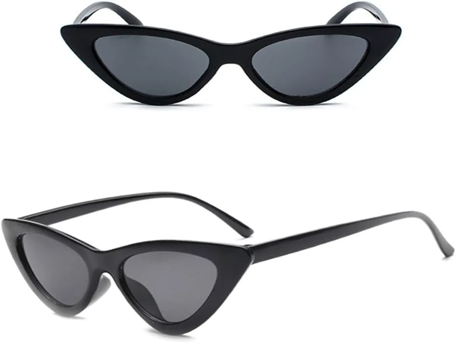 

Ретро солнцезащитные очки «кошачий глаз» для женщин, маленькие солнцезащитные очки «кошачий глаз», винтажные, яркие очки для мужчин и женщин KTUCN, Red Mercury