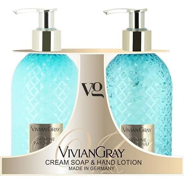 

Жидкое мыло и лосьон для рук VIVIAN GRAY Gemstone Jasmine 2 x 300 мл
