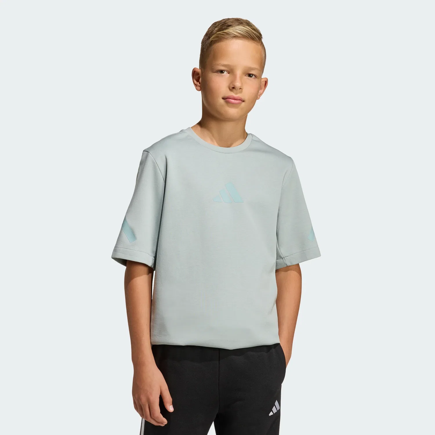 Детская футболка adidas adidas ZNE для детей, Wonder Sage / Tactile Green