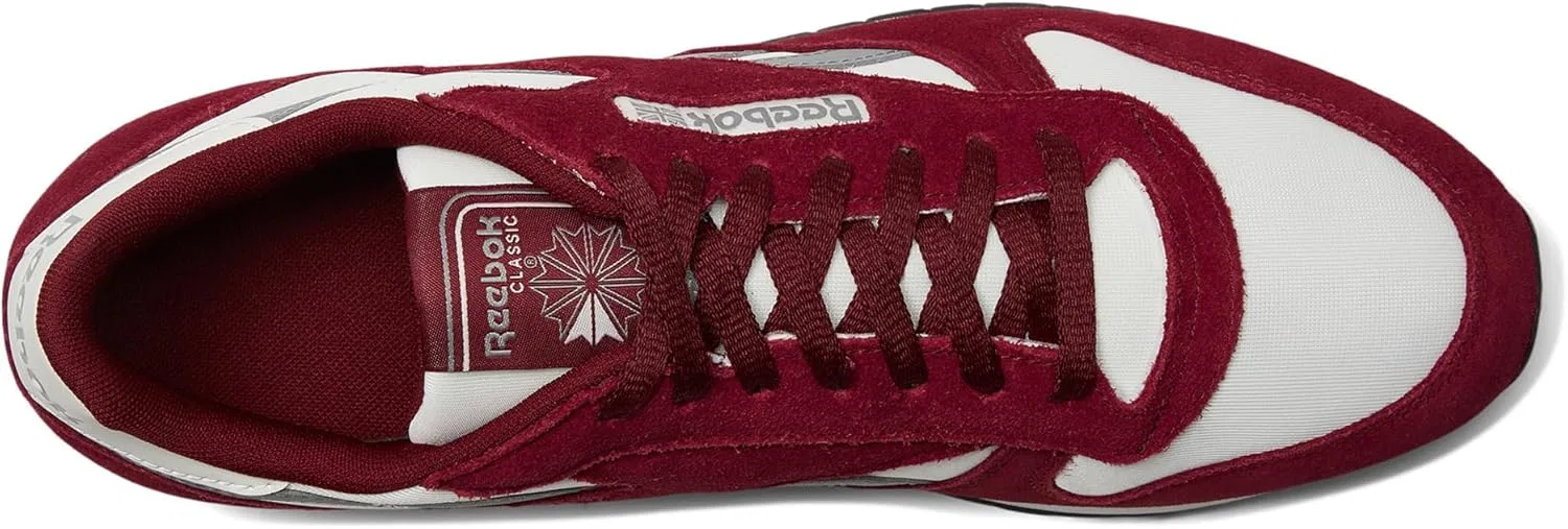 Кроссовки теннисные Reebok Court Advance, Rich Maroon/Chalk/Grey 3 — фото 2