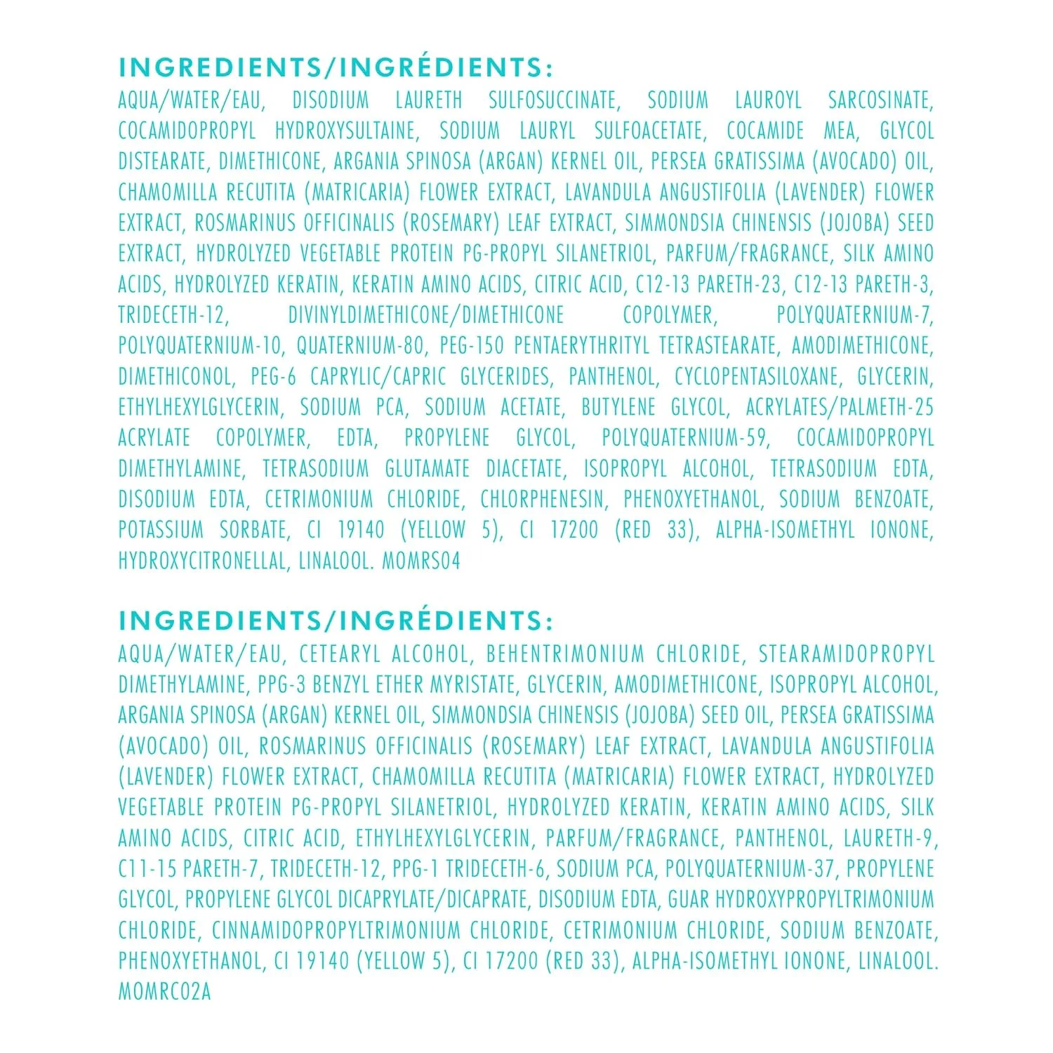 Набор шампуня и кондиционера Moroccanoil Moisture Repair 71 мл — фото 4