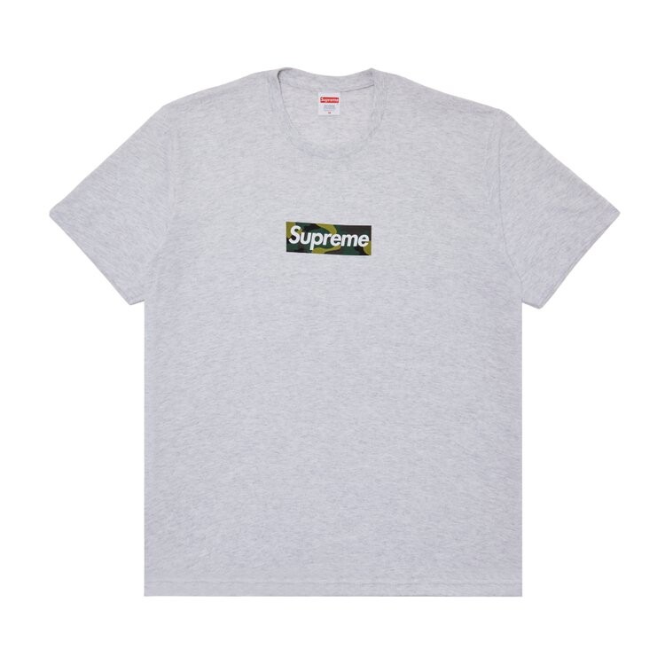 

Футболка Supreme Box Logo 'Ash Grey', серый