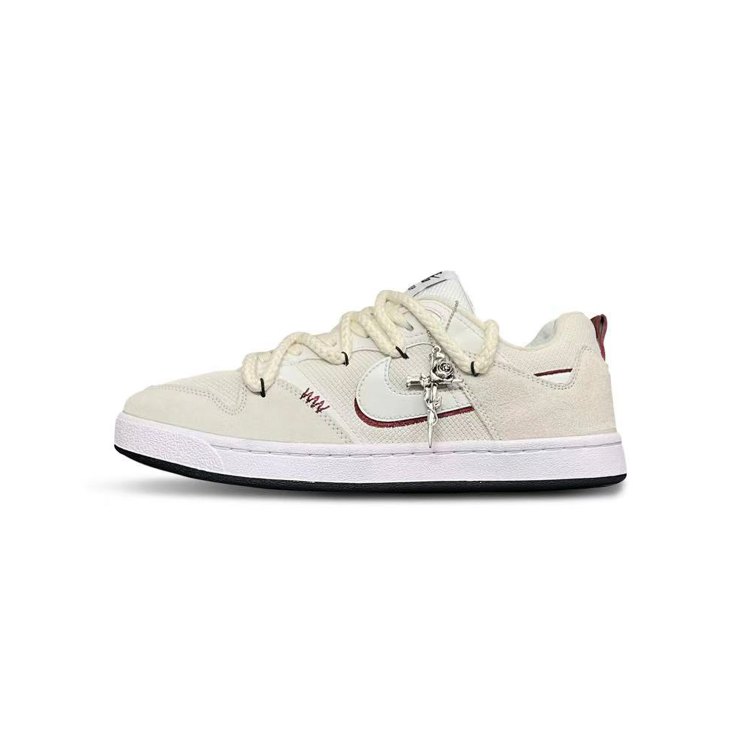 

Nike Кроссовки для скейтборда SB Alleyoop Taotu Alice, Red White Maillard Style Low top мужские