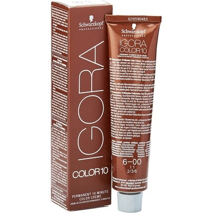 

Igora 10 6-00 Dark Natural Extra 60 мл краска для волос, Schwarzkopf