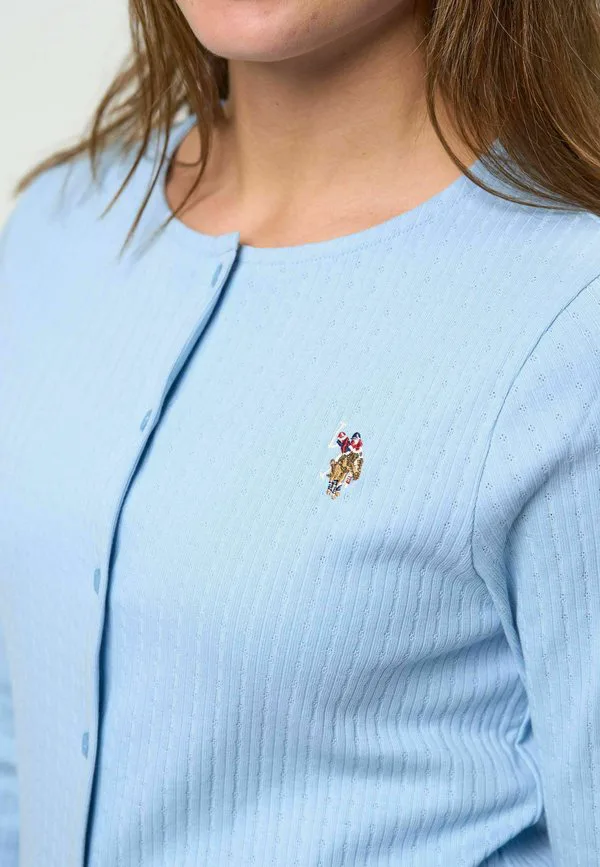 Кардиган uwmaise U.S. Polo Assn., Cerulean — фото 4