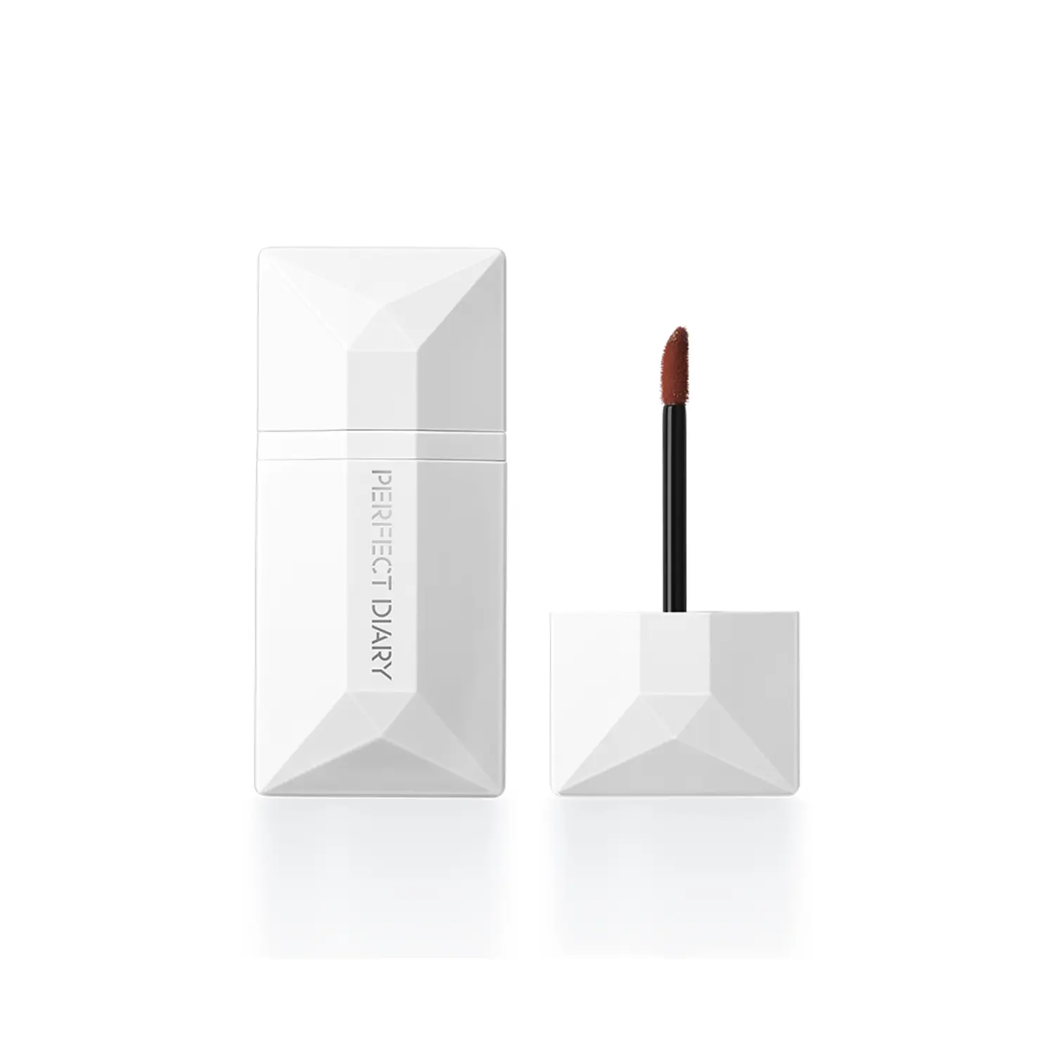 

PERFECT DIARY Розовая портативная жидкая помада Business Card Boba Lip Frost блеск для губ