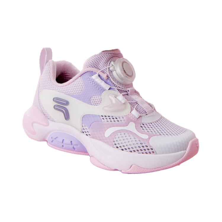 Детские беговые кроссовки Pre school FILA KIDS, светло-лавандовый/белый — фото 3