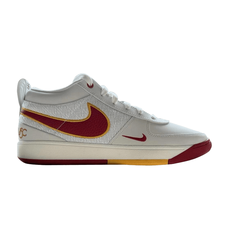 

Кроссовки Nike Book 1 'USC Home' PE, белый
